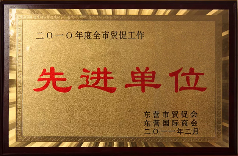 市贸促工作先进单位