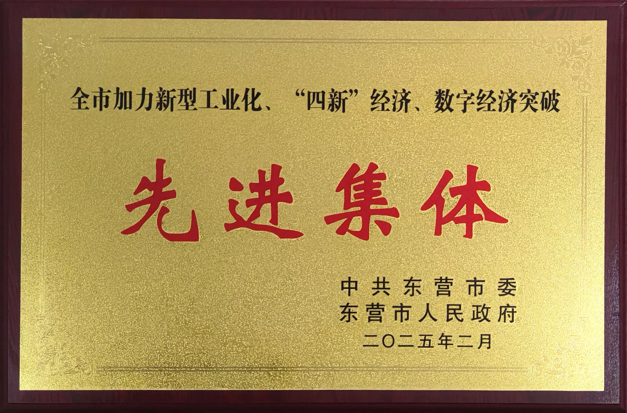 全市加力新型工业化、“四新”经济、数字经济突破先进集体